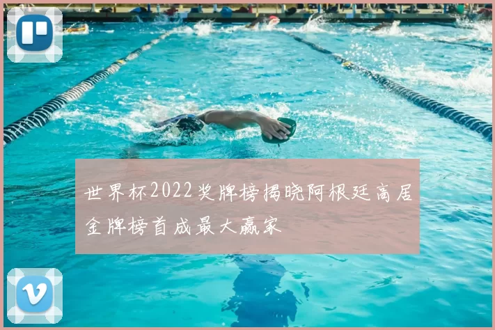 世界杯2022奖牌榜揭晓阿根廷高居金牌榜首成最大赢家