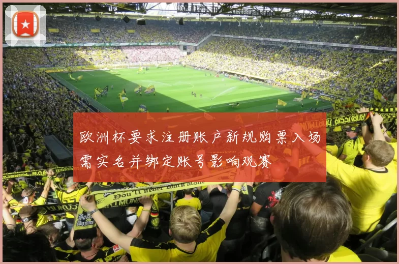 欧洲杯要求注册账户新规购票入场需实名并绑定账号影响观赛